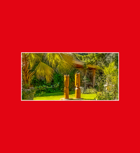Postkarte Rosengarten mit den Skulpturen und 1 (W. Schroll) - SamMarket