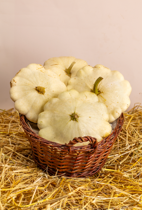 Bio Kürbis Patisson, 1 Kg - SamMarket