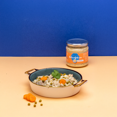 Bio Hühnerfrikassee im Glas, 380g - SamMarket