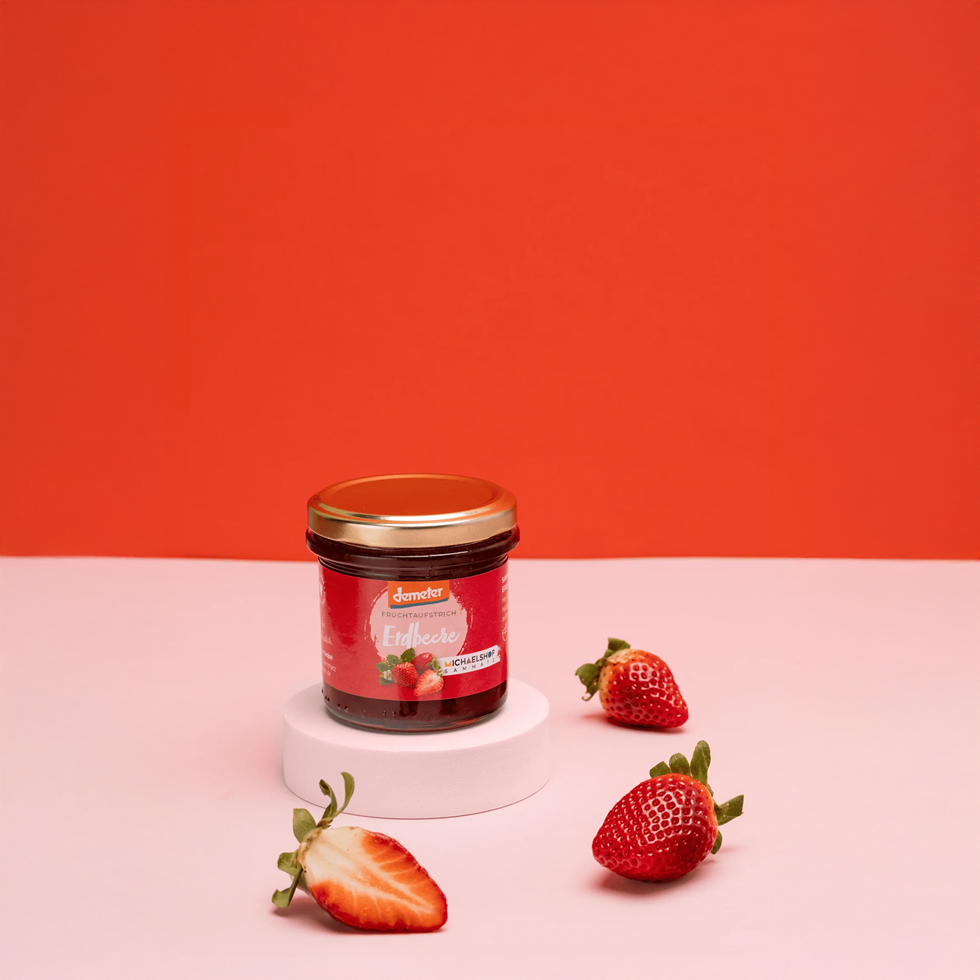 Bio Fruchtaufstrich Erdbeer, 150g – SamMarket Bio Fruchtaufstrich Erdbeer, 150g – SamMarket