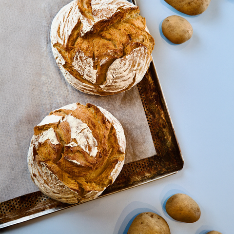 Bio Schwäbisches Kartoffelbrot, 500g - SamMarket