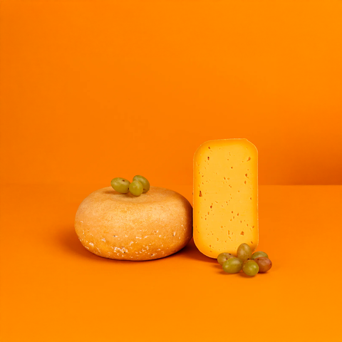 Bio Hofkäse aus Kuhmilch Möhre Laibchen