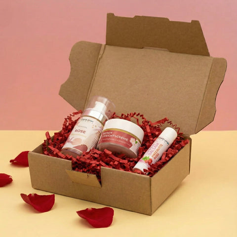Rosen Kosmetik Geschenk Box