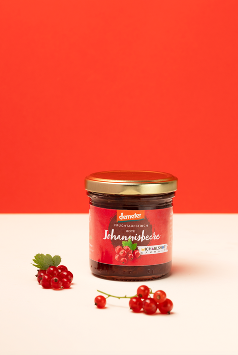 Bio Fruchtaufstrich Rote Johannisbeere, 150g - SamMarket