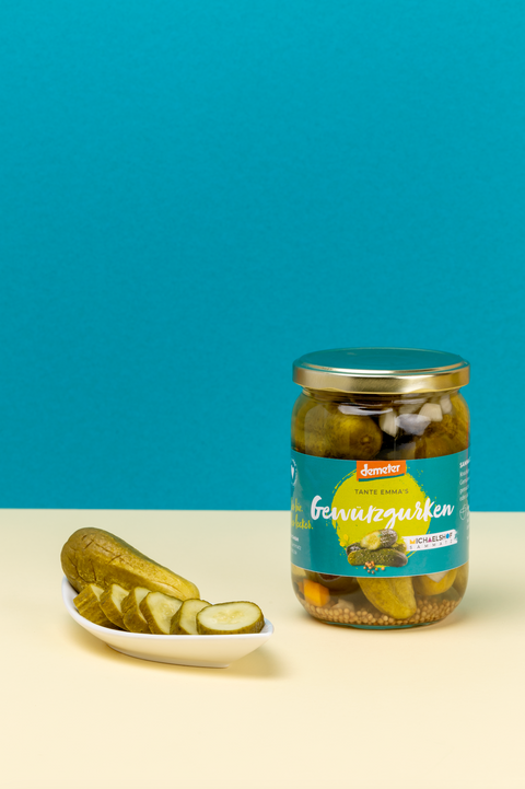 Bio Gewürzgurken, 550g - SamMarket