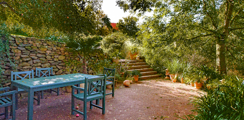 Postkarte Arena Griechische Terrase