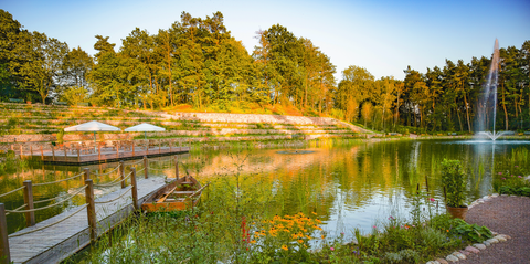 Postkarte Waldsee Impressionen 1