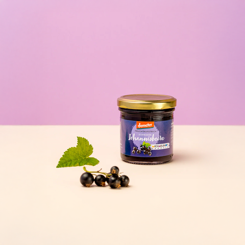 Bio Fruchtaufstrich Schwarze Johannisbeere, 150g - SamMarket